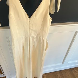 Amanda Uprichard White Jumpsuit Size Small